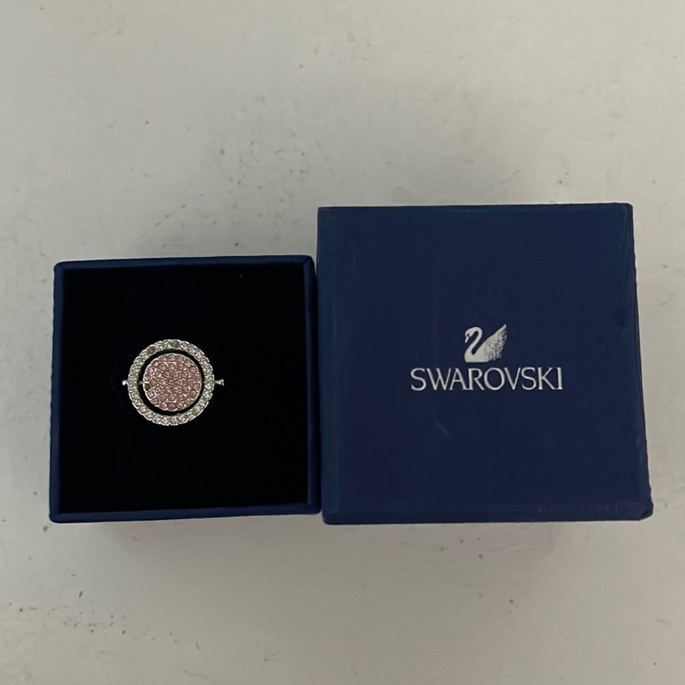 Swarovski flip ring
